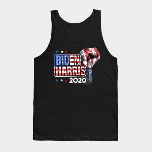 Biden Harris 2020 American Flag Fist Tank Top